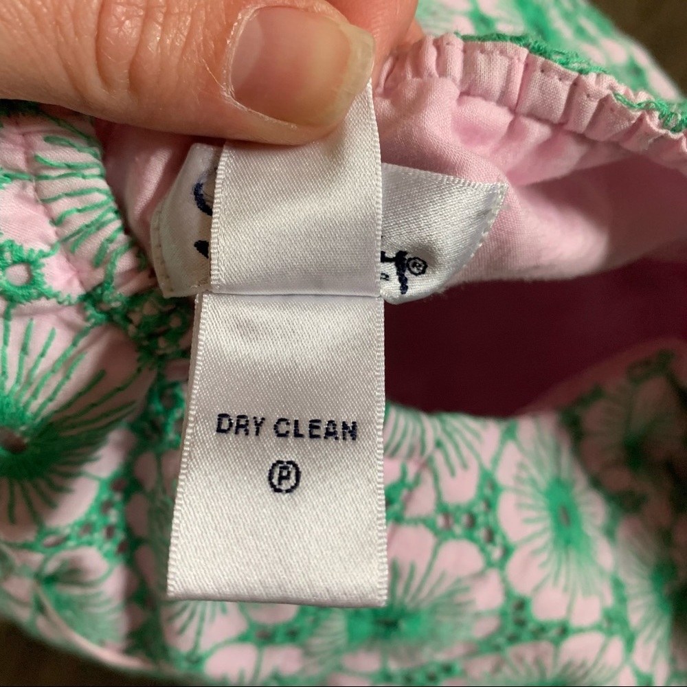 Lilly Pulitzer eyelet embroidered floral halter dress - Picture 5 of 11